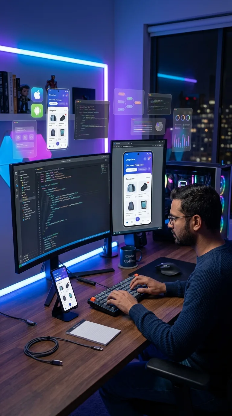 Mobile App Development Services iOS Android – Softlyx Technologies Noida
