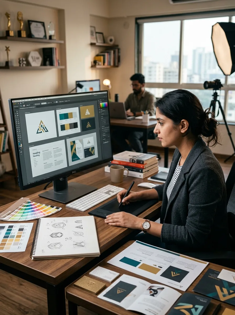 Graphic Design & Branding Services – Creative Design Agency Softlyx Technologies Noida